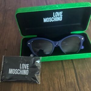 Love Moschino Navy Sunglasses